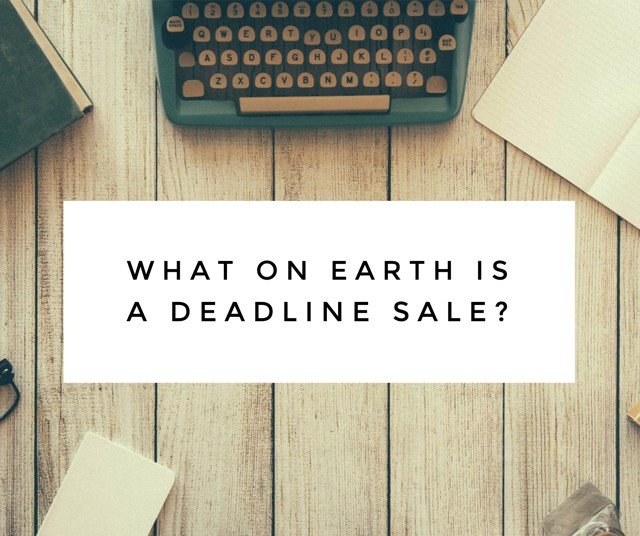 A sale nz? what deadline is What is
