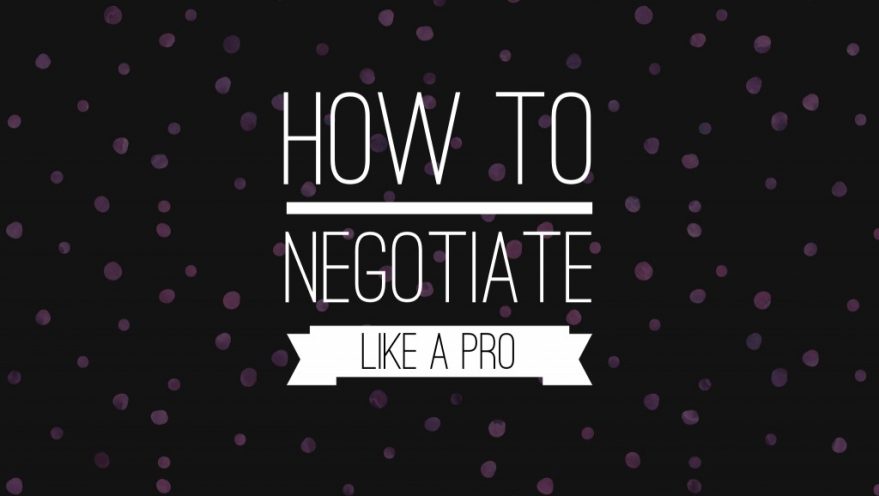 How to negotiate
