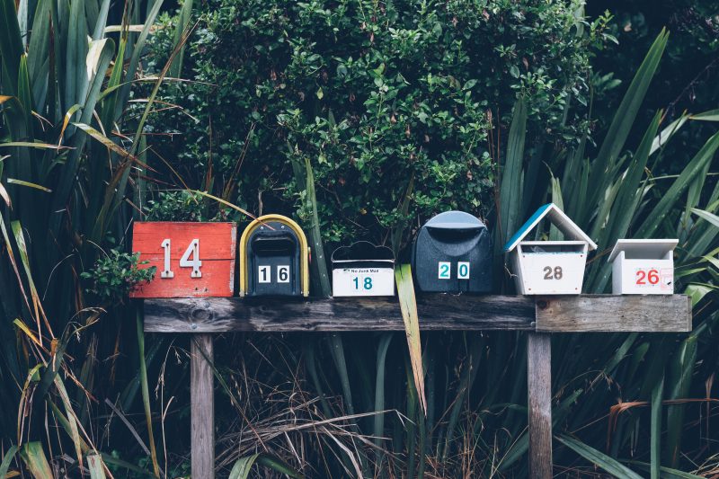 letterboxes